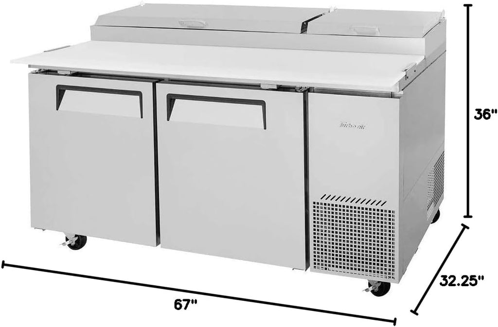 Turbo Air TPR-67SD-N — Pizza Prep Table