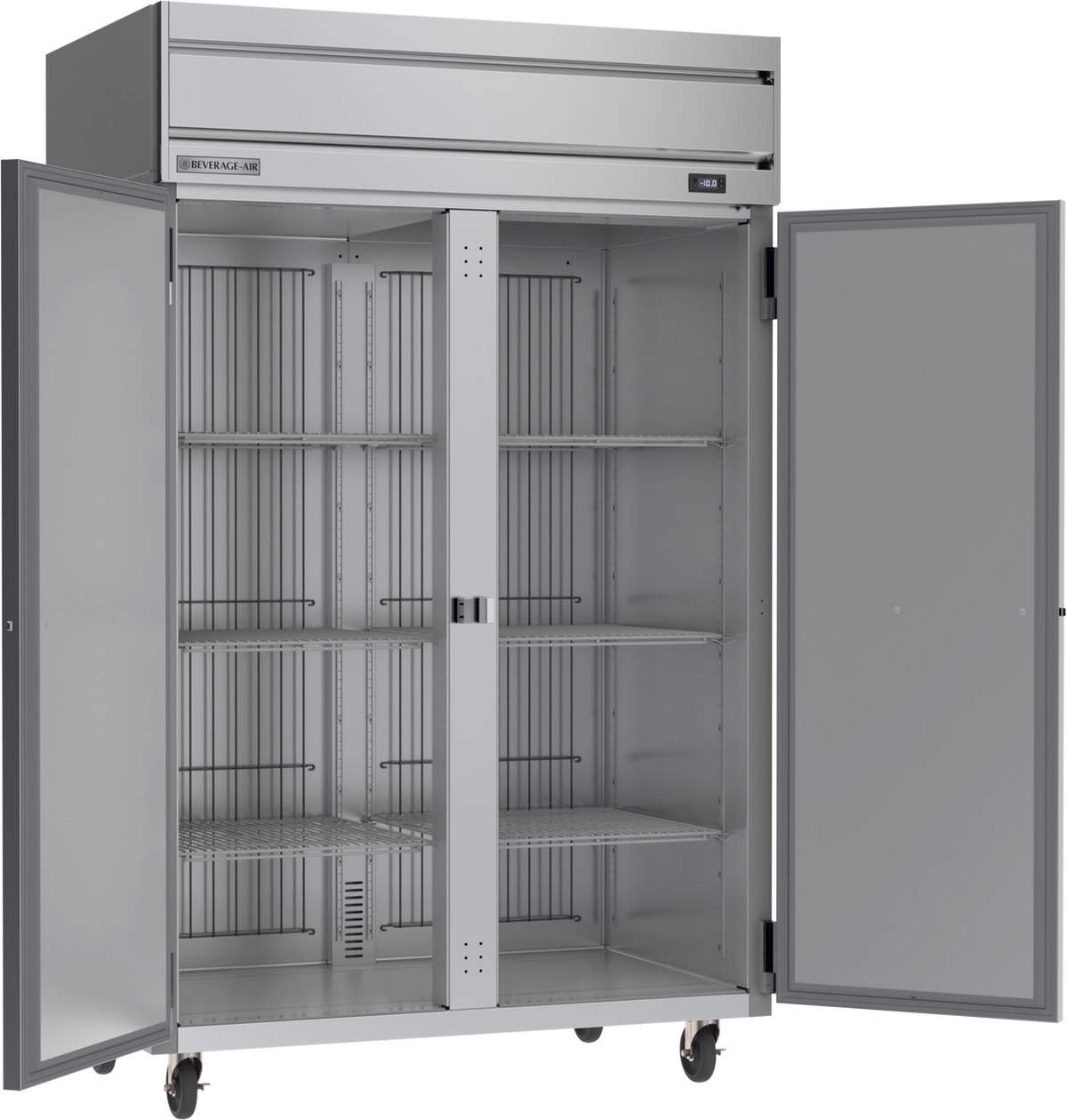 Beverage-Air HF2HC-1S — Two-Section Reach-In Freezer