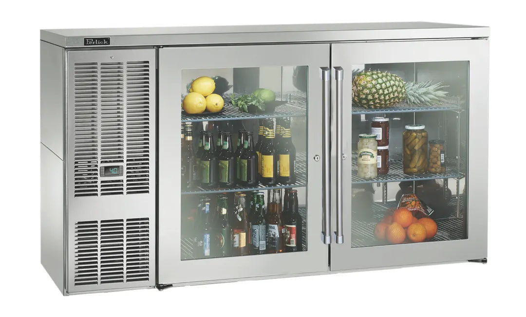 Perlick BBS60 — Two-Section Back Bar Cooler