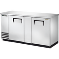 True TBB-3-HC — Solid Door Back Bar Cooler