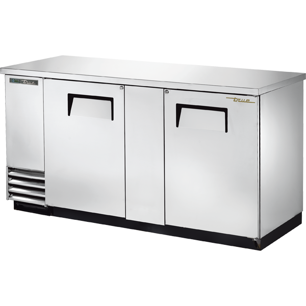 True TBB-3-HC — Solid Door Back Bar Cooler